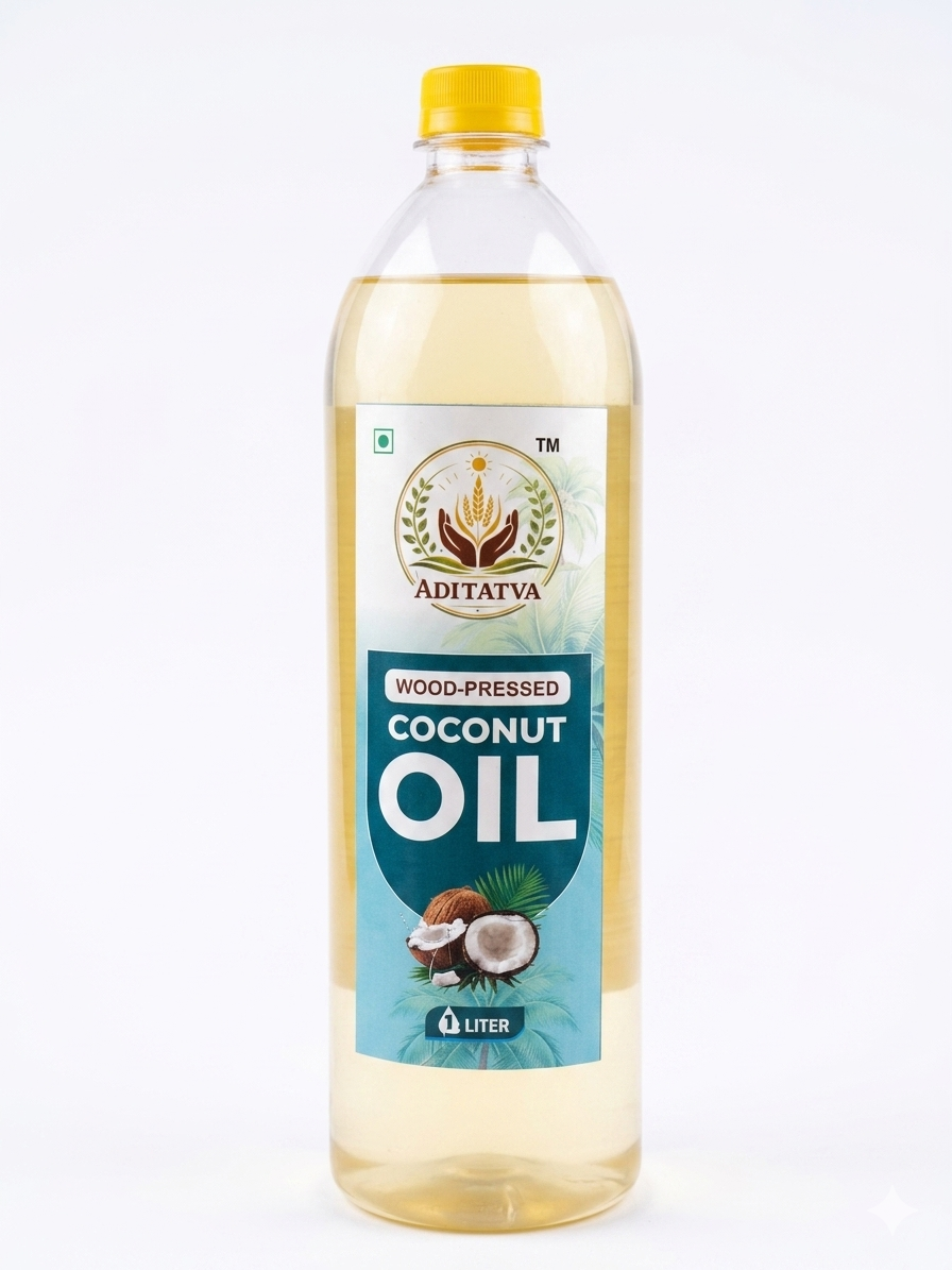 Wood Press Coconut oil