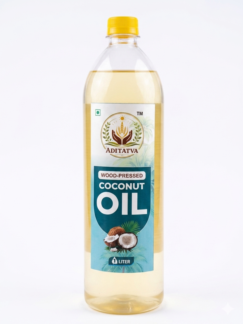 Wood Press Coconut oil