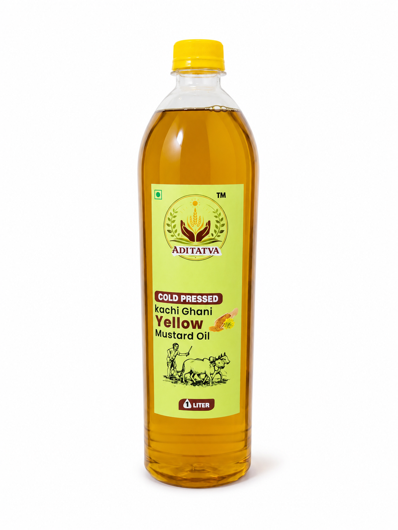 Cold press yellow Mustard oil