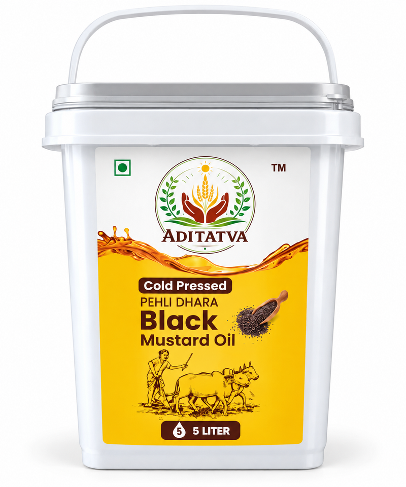 Cold pressed Black mustard oil (5ltr)