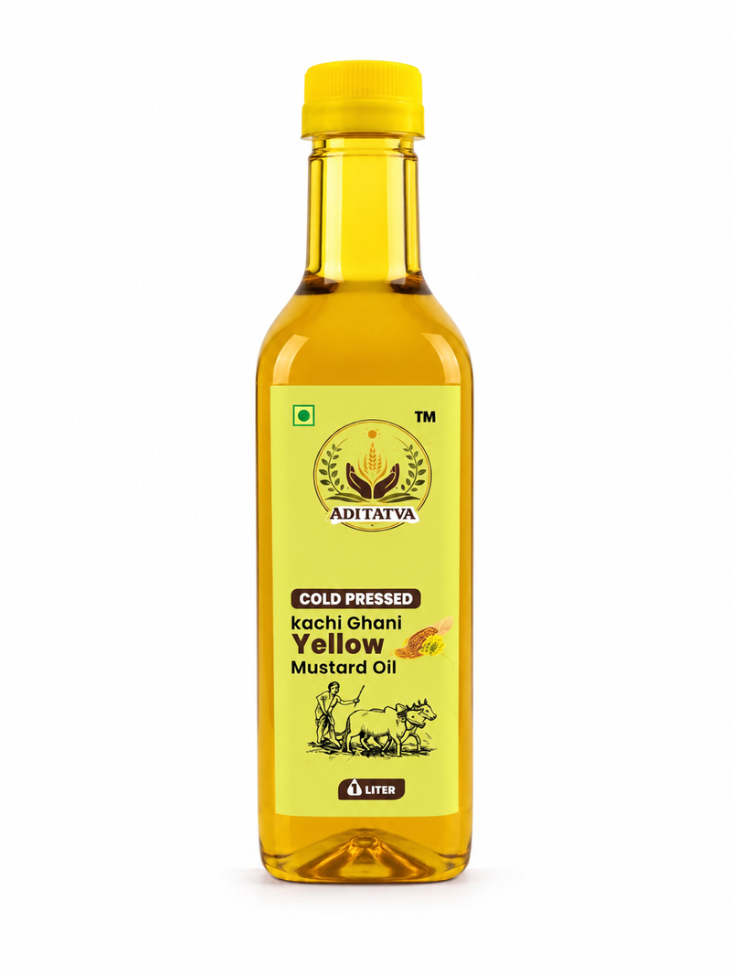 Cold press yellow Mustard oil