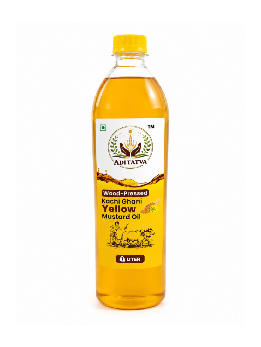 Wood Pressed Yellow Mustard Oil